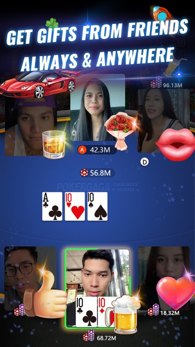 PokerGaga: Texas Holdem Poker Screenshot