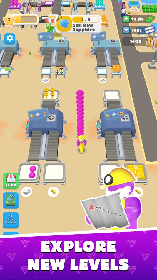 #3. Miner Tycoon : Big Dynamite (iOS) 来自: Brew Games