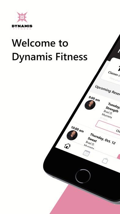 Dynamis Fitness CA Screenshot
