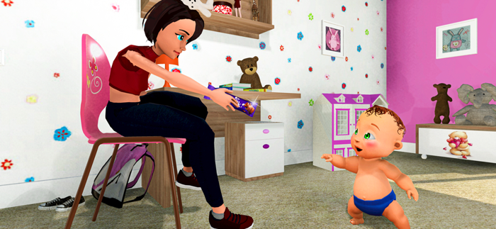 Virtual Baby Simulator and Kids