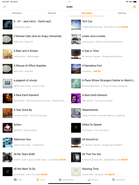 VLC media player iPad app afbeelding 2