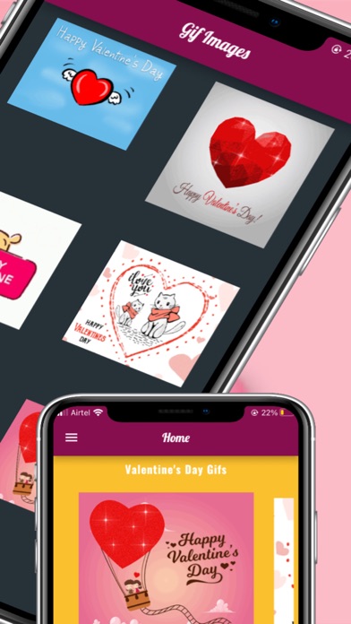 Screenshot #3 pour Saint Valentin Souhait Image