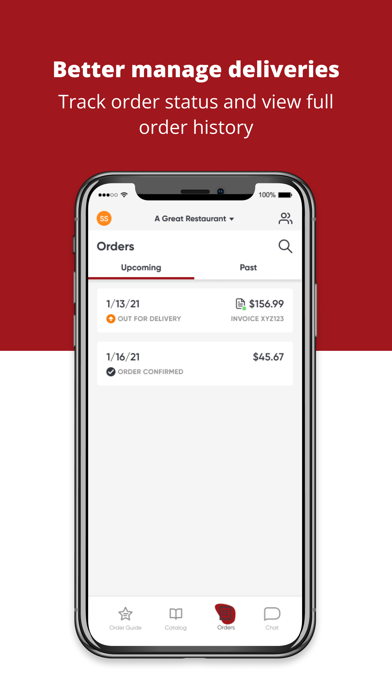 Schiff's Food Service Screenshot