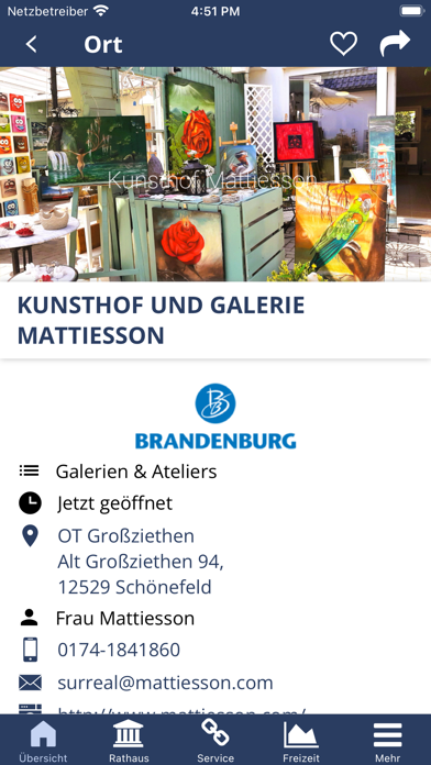 Schönefeld-App Screenshot