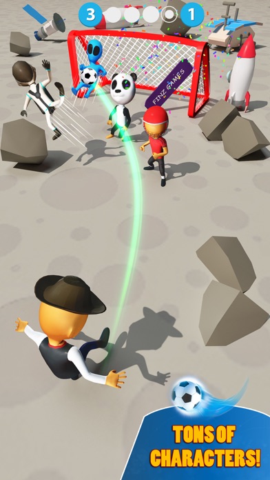 Crazy Super Kicks: Soccer Game Screenshot