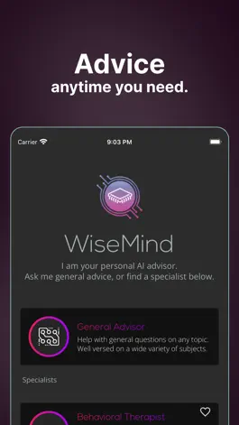 Game screenshot WiseMind AI - Ask AI Anything! mod apk