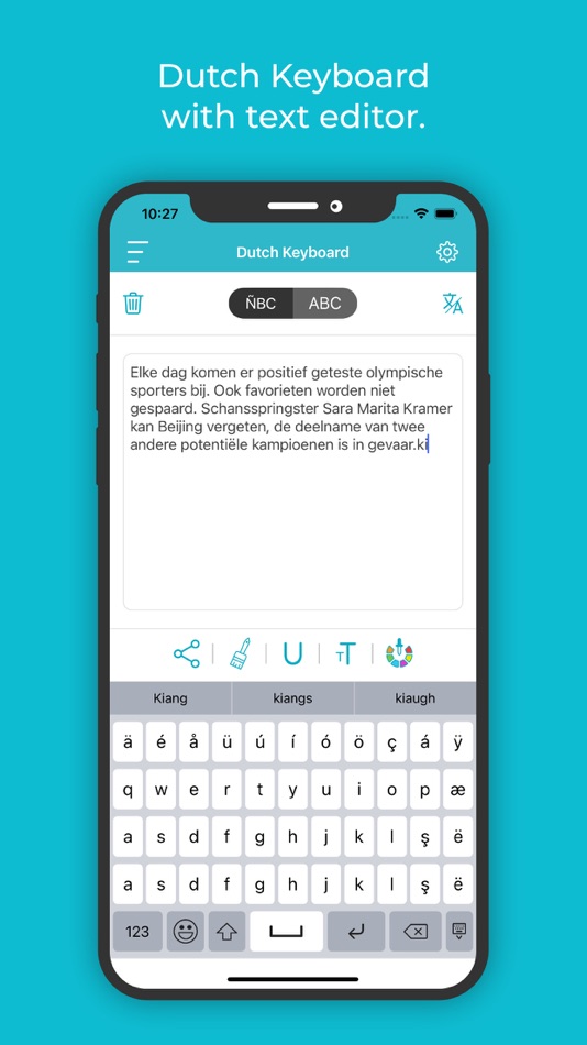 #2. Dutch Keyboard: Translator (iOS) Podle: Rushikesh Trivedi