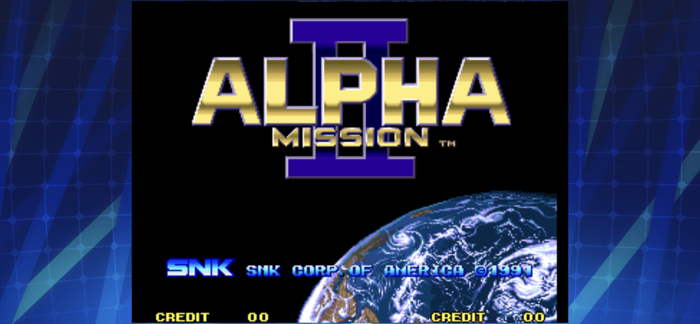 ALPHA MISSION II ACA NEOGEO