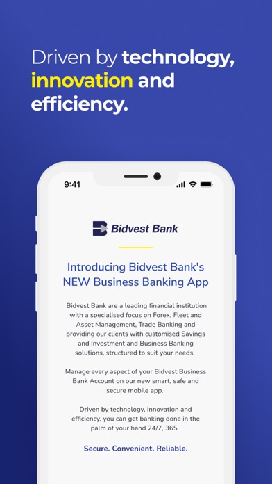 Bidvest Business Screenshot