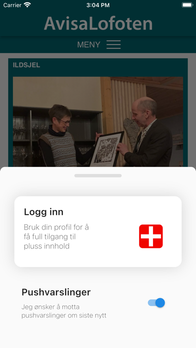 AvisaLofoten Screenshot