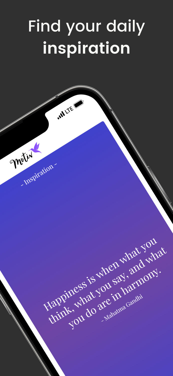 Inspirational Quotes - Motiv