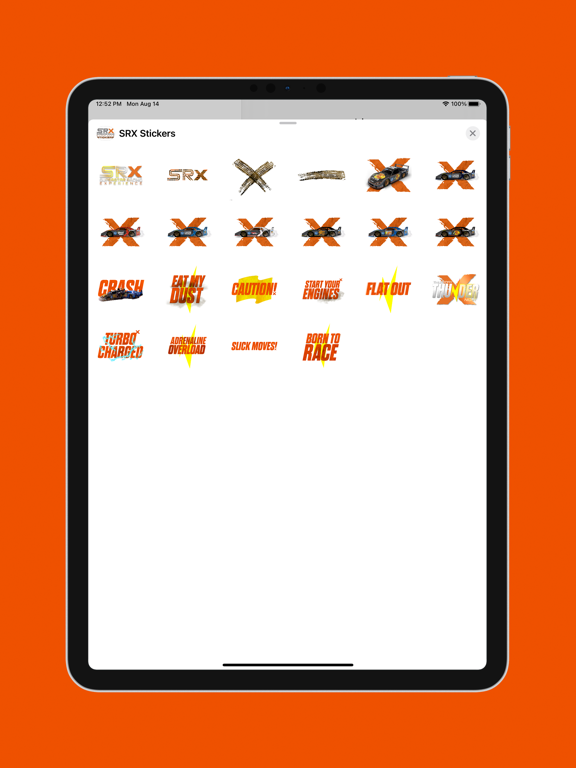 Screenshot #6 pour SRX 2023 Mega Sticker Pack