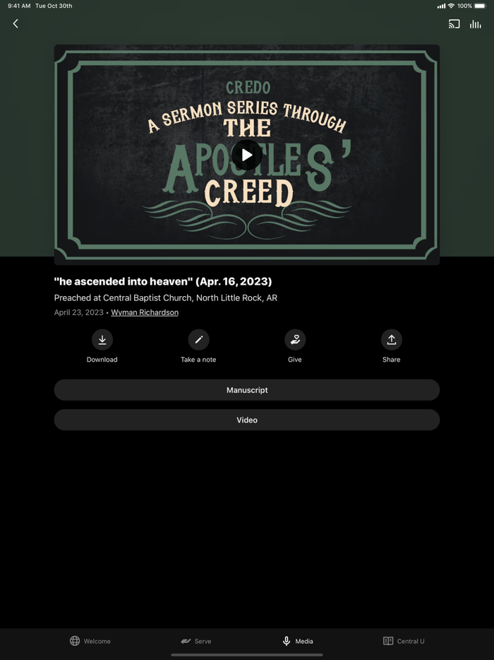 Central Baptist Church NLR AR