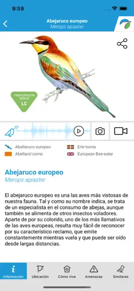 Game screenshot Las Aves de España apk