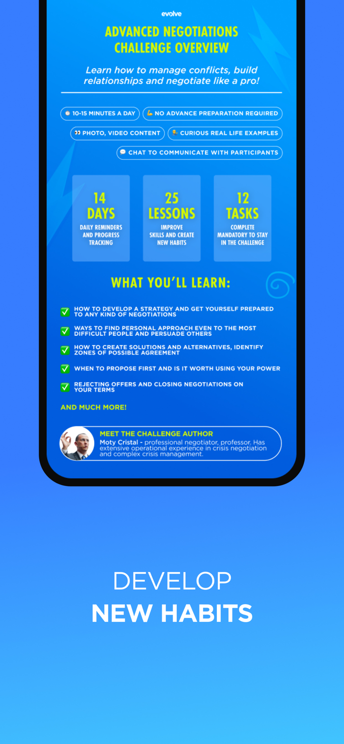 Evolve - Develop soft skills