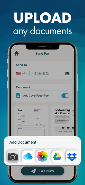 ‎FAX from iPhone Free: Send Now Screenshot