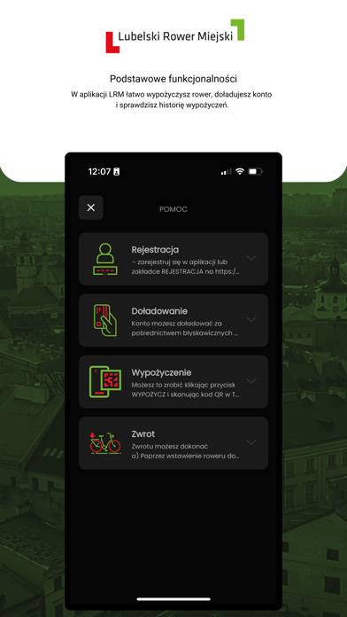 Lubelski Rower Miejski Screenshot