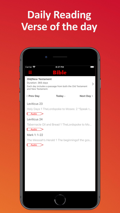 New International Bible Audio Screenshot