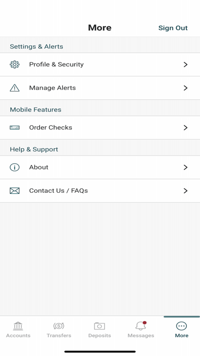 State Bank of Nauvoo Screenshot
