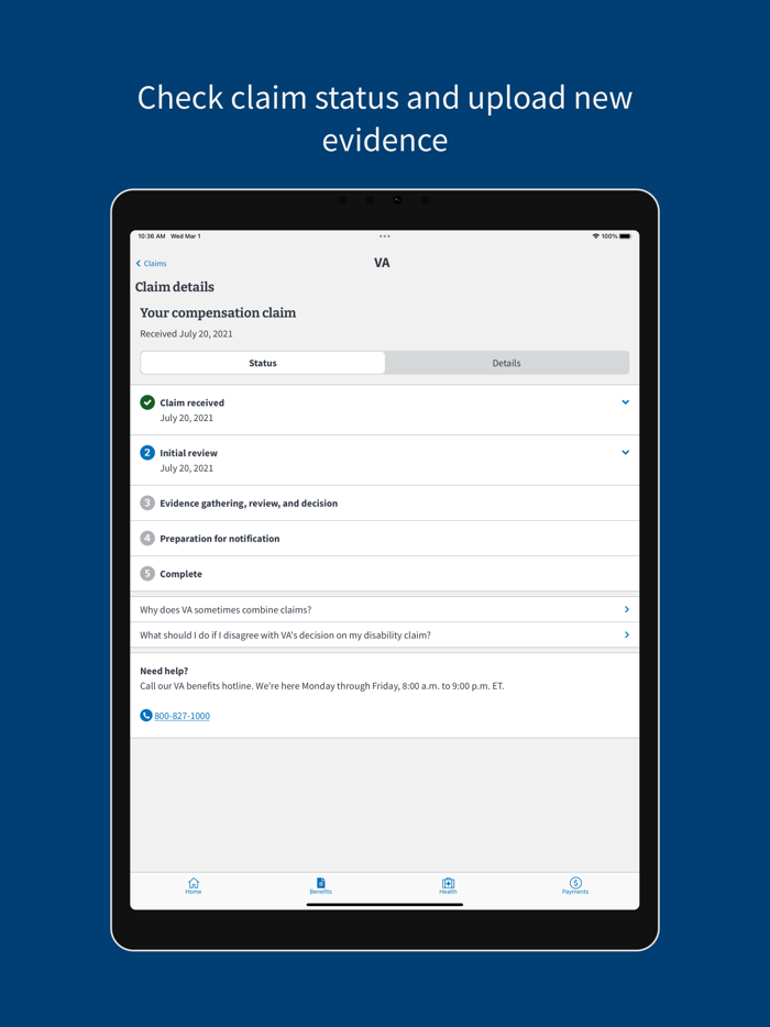 VA Health and Benefits