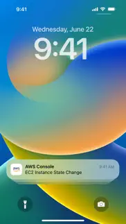 aws console iphone screenshot 3