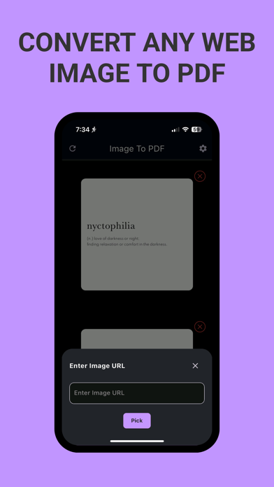 Photo to PDF Converter * Screenshot