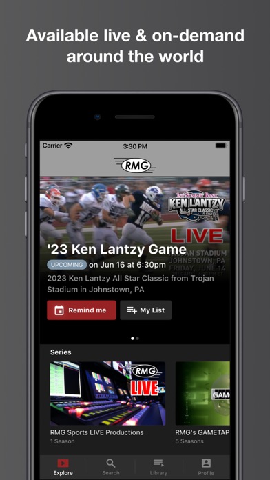 RMG Sports Screenshot 2 - AppWisp.com RMG Sports Screenshot 2 - AppWisp.com