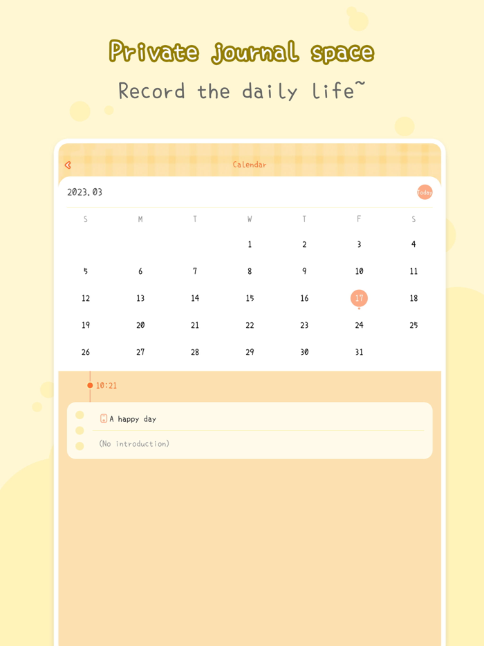 Ducky Notes-Cute Diary App