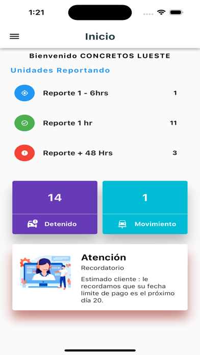 Control 24 GPS Screenshot