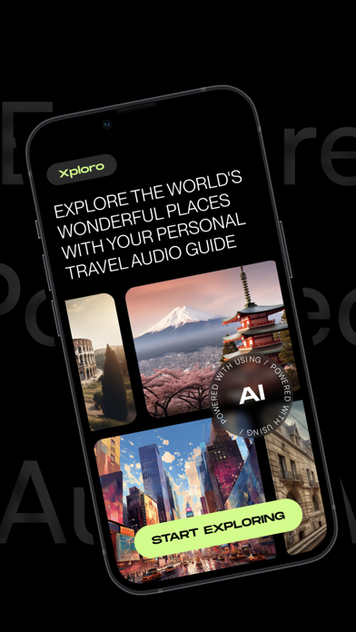 Xploro - AI Travel Audio Guide Screenshot