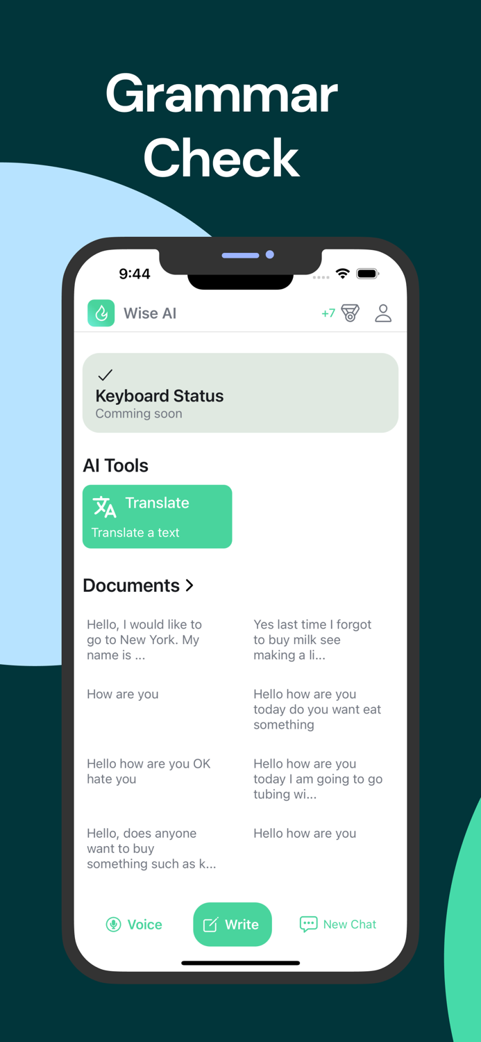 AI Grammar and Translate