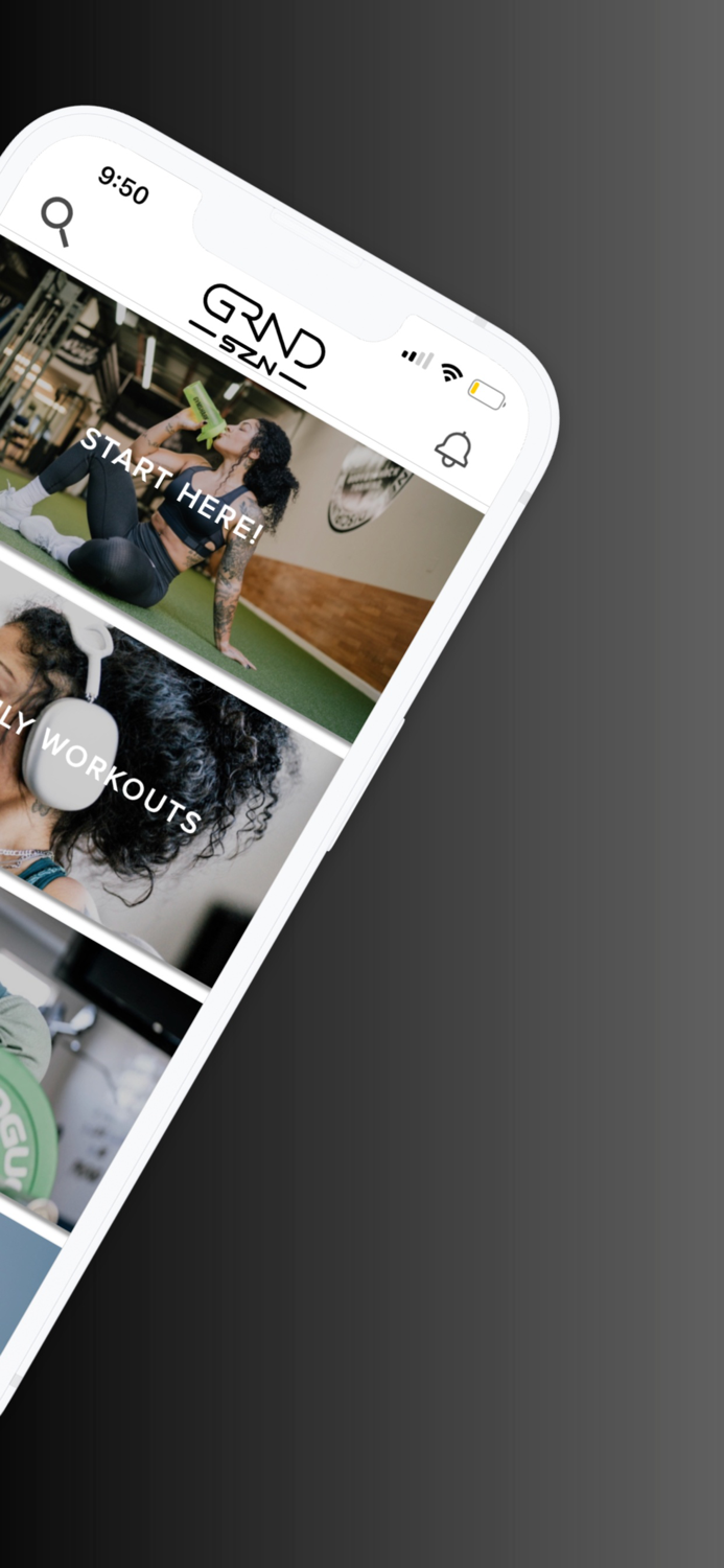 Grnd Szn Fitness App