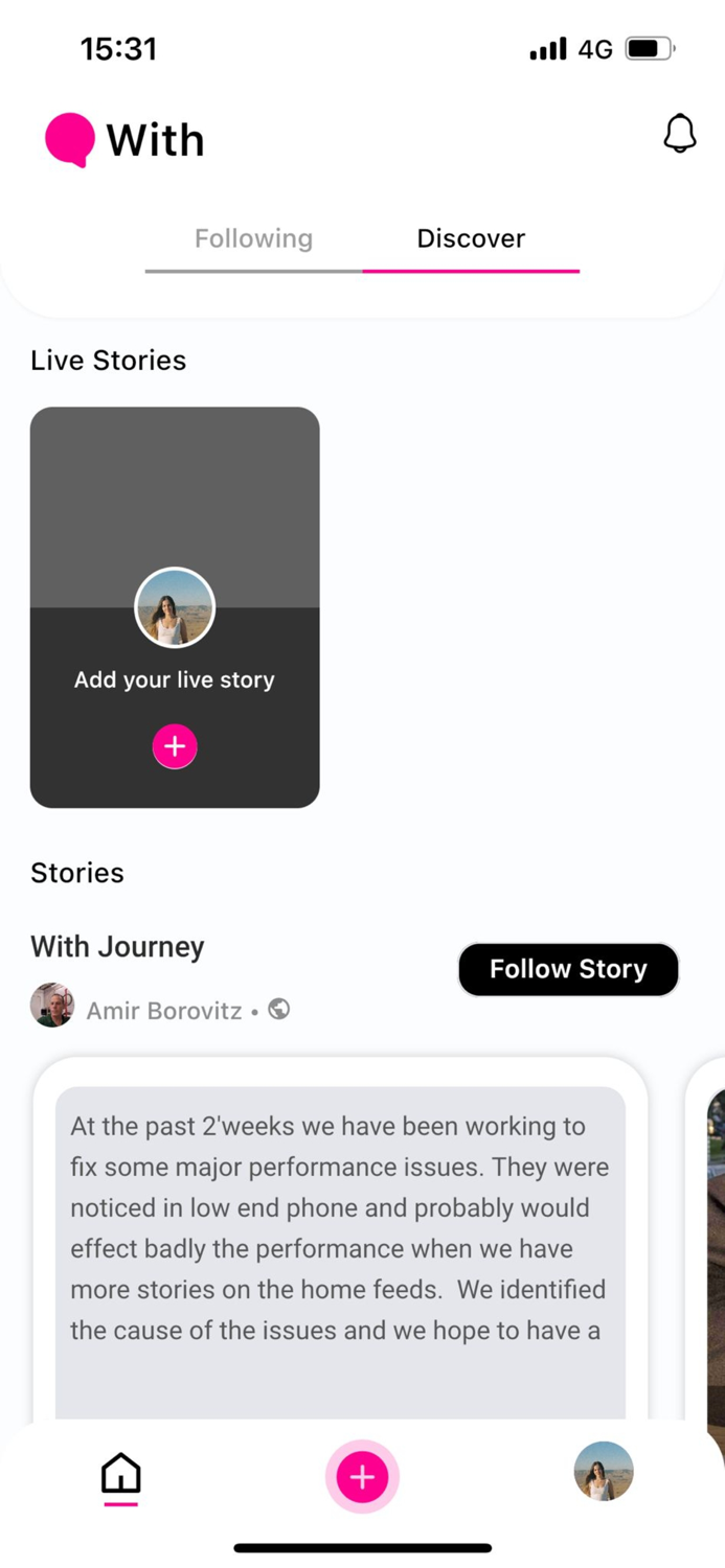 Withapp - your journey moments