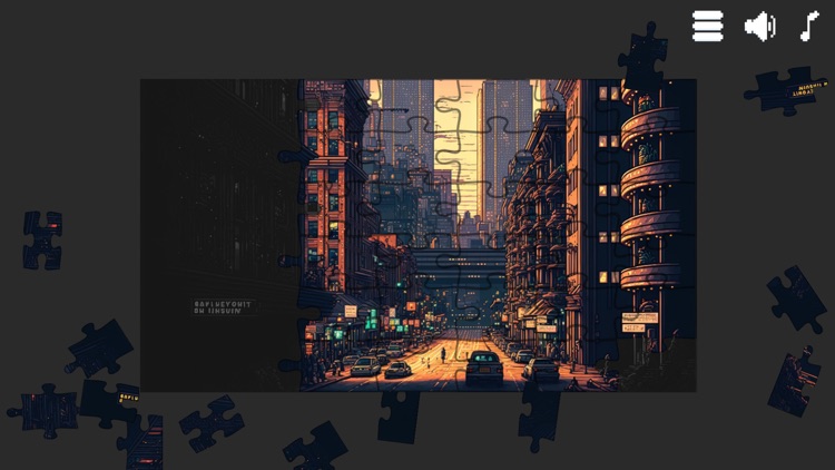 Pixel Retro Jigsaw Game screenshot-3