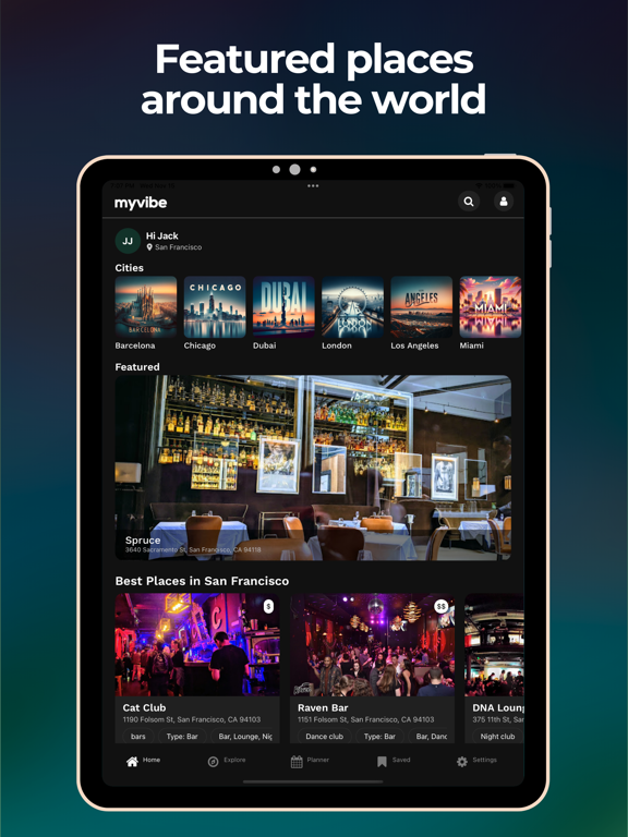 myvibe.is iPad screenshot 8 - Lifestyle app