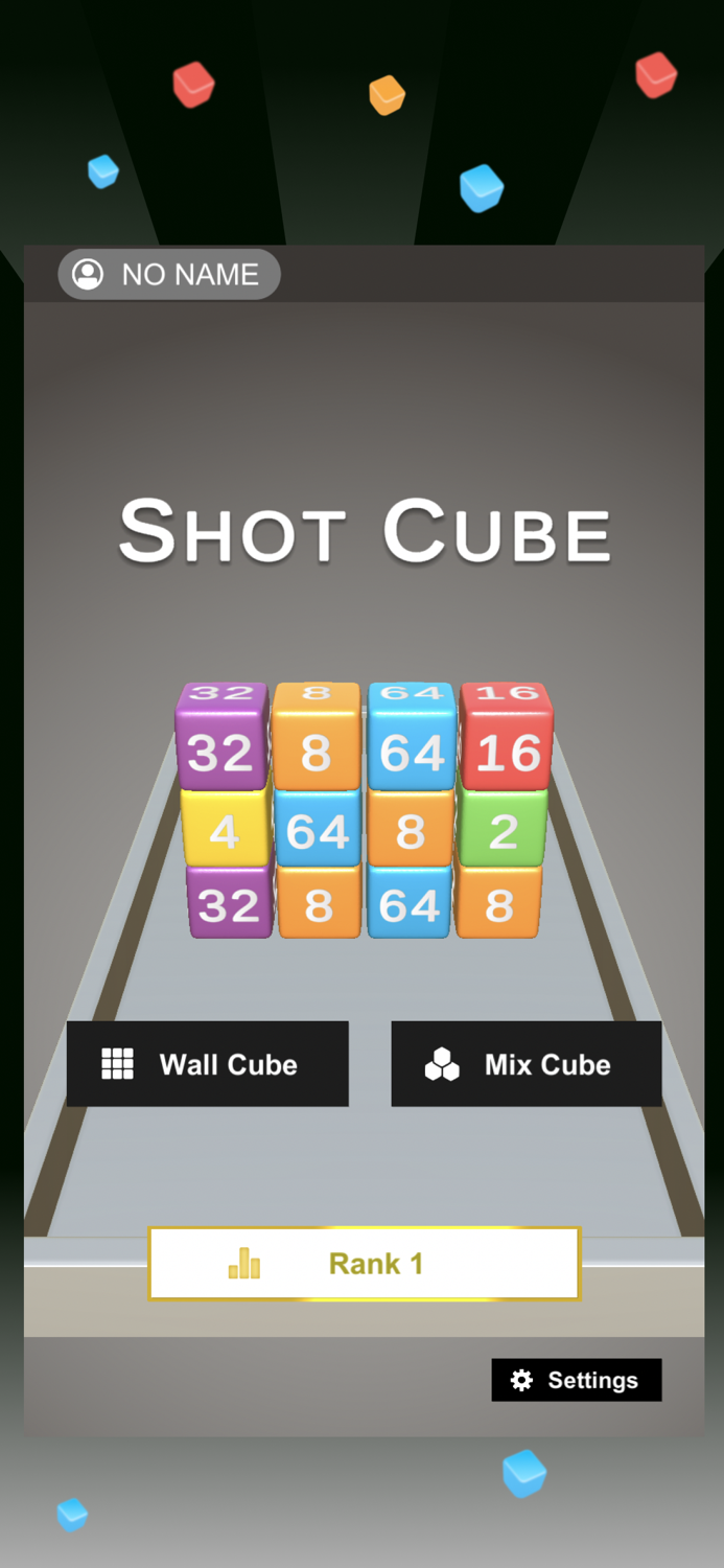 SHOT CUBE 3D Block chain Game