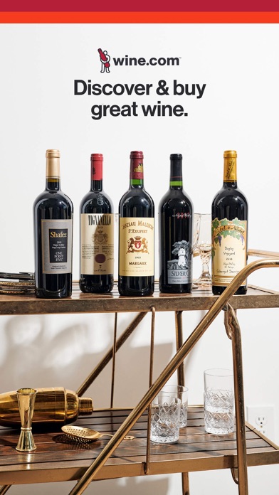 Wine.com Screenshot