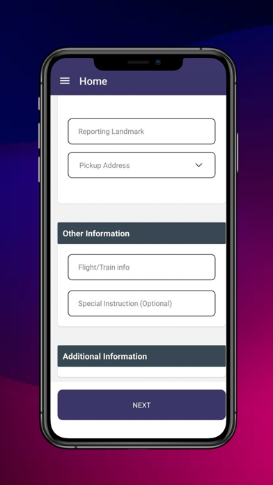 KTC Customer Application Screenshot