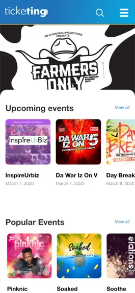 Game screenshot TickeTing Events App mod apk
