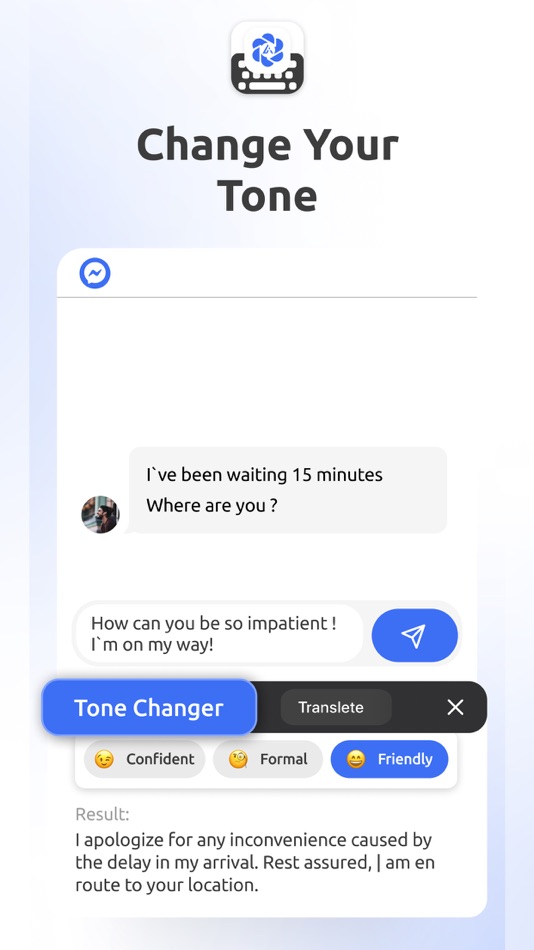 #7. AI Keyboard Pro - Type & Write (iOS) 由: Spektrum Epps