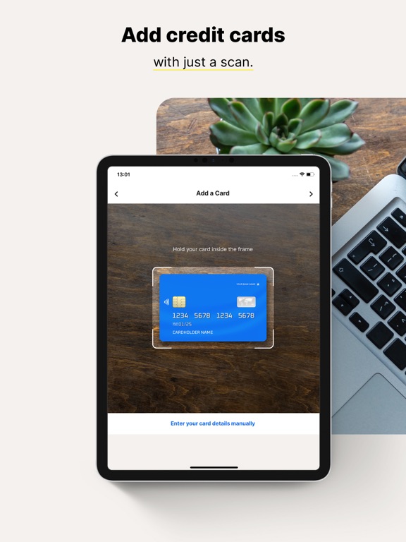 Norton Password Manager iPad app afbeelding 7