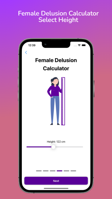Female Delusion Calculator Screenshot