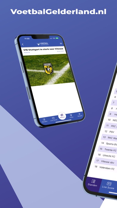 VoetbalGelderland Screenshot