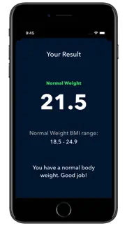 bmi - weight loss tracker iphone screenshot 2