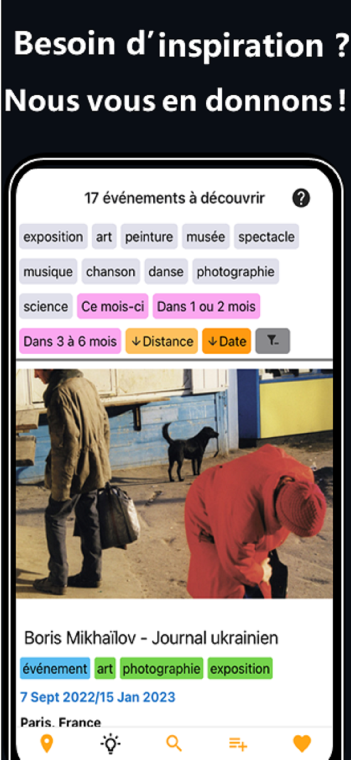 Ideactiv sorties concerts etc