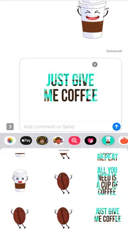 Game screenshot Coffee Time Good Morning Emoji apk