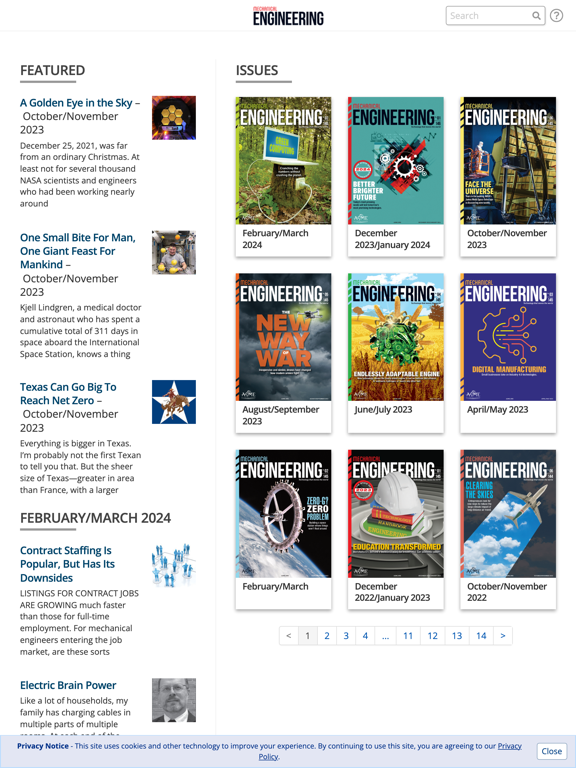 Screenshot #4 pour Mechanical Engineering Mag