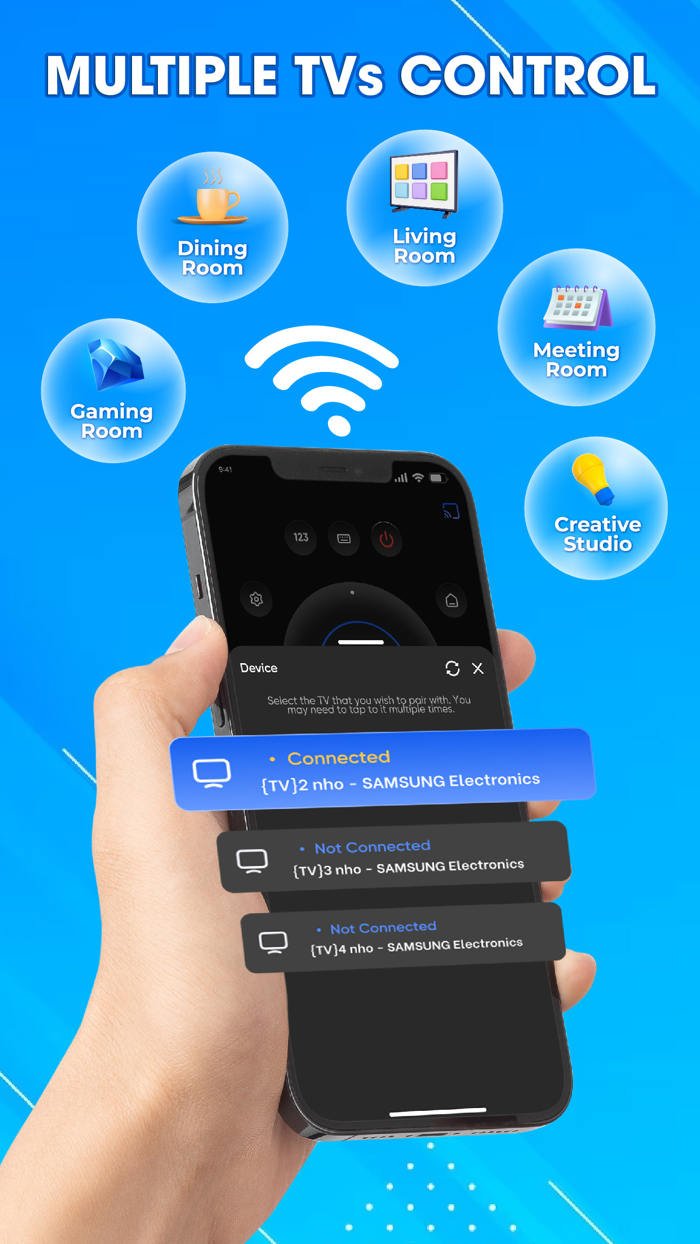 Universal Remote Sam Smart TV