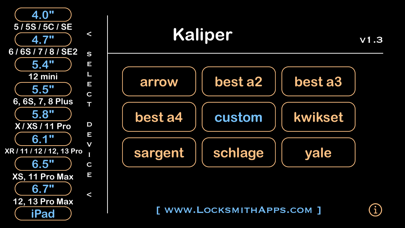 Kaliper Screenshot