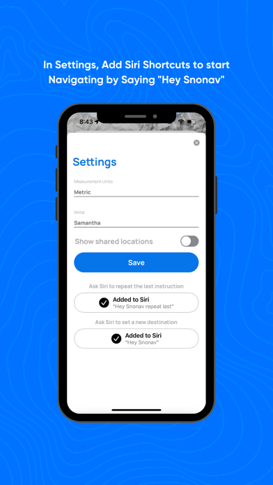 Snonav Screenshot